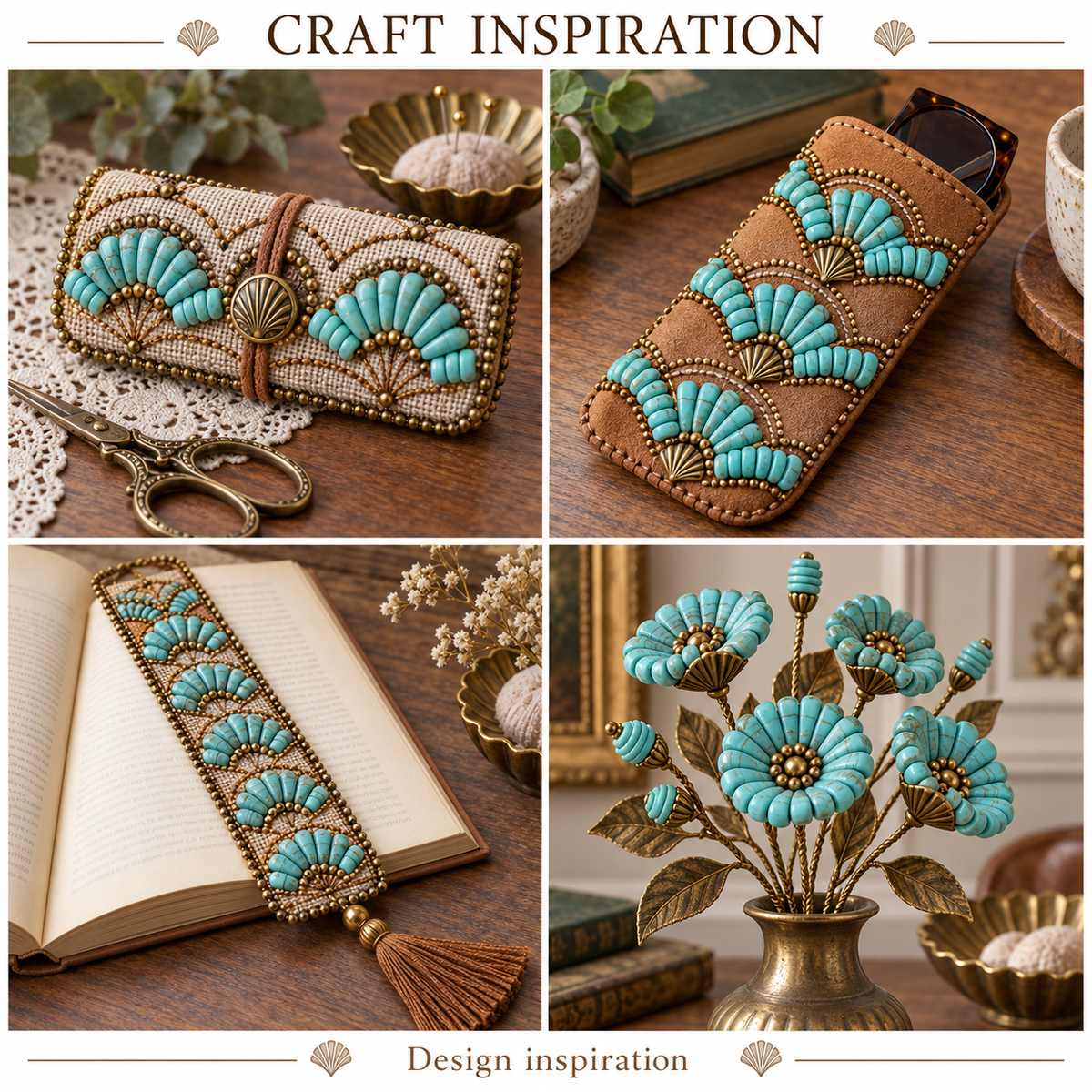 Turquoise Howlite - craft inspiration