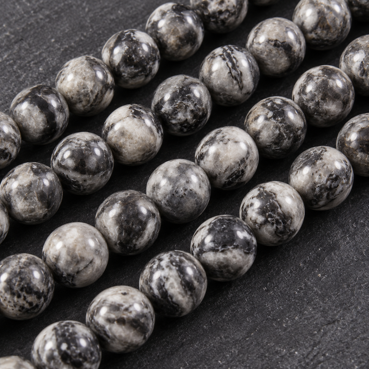 Picasso Jasper - dark close-up