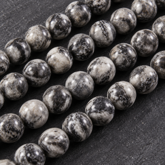 Picasso Jasper - dark close-up