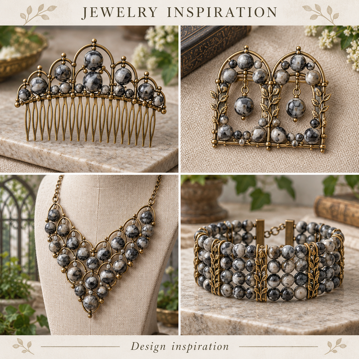 Picasso Jasper - jewelry inspiration