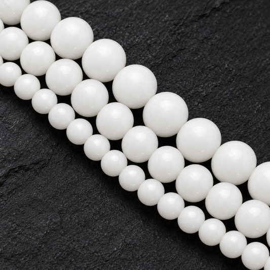 White Agate - dark close-up