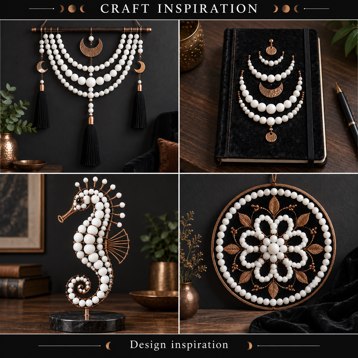 White Agate - craft inspiration
