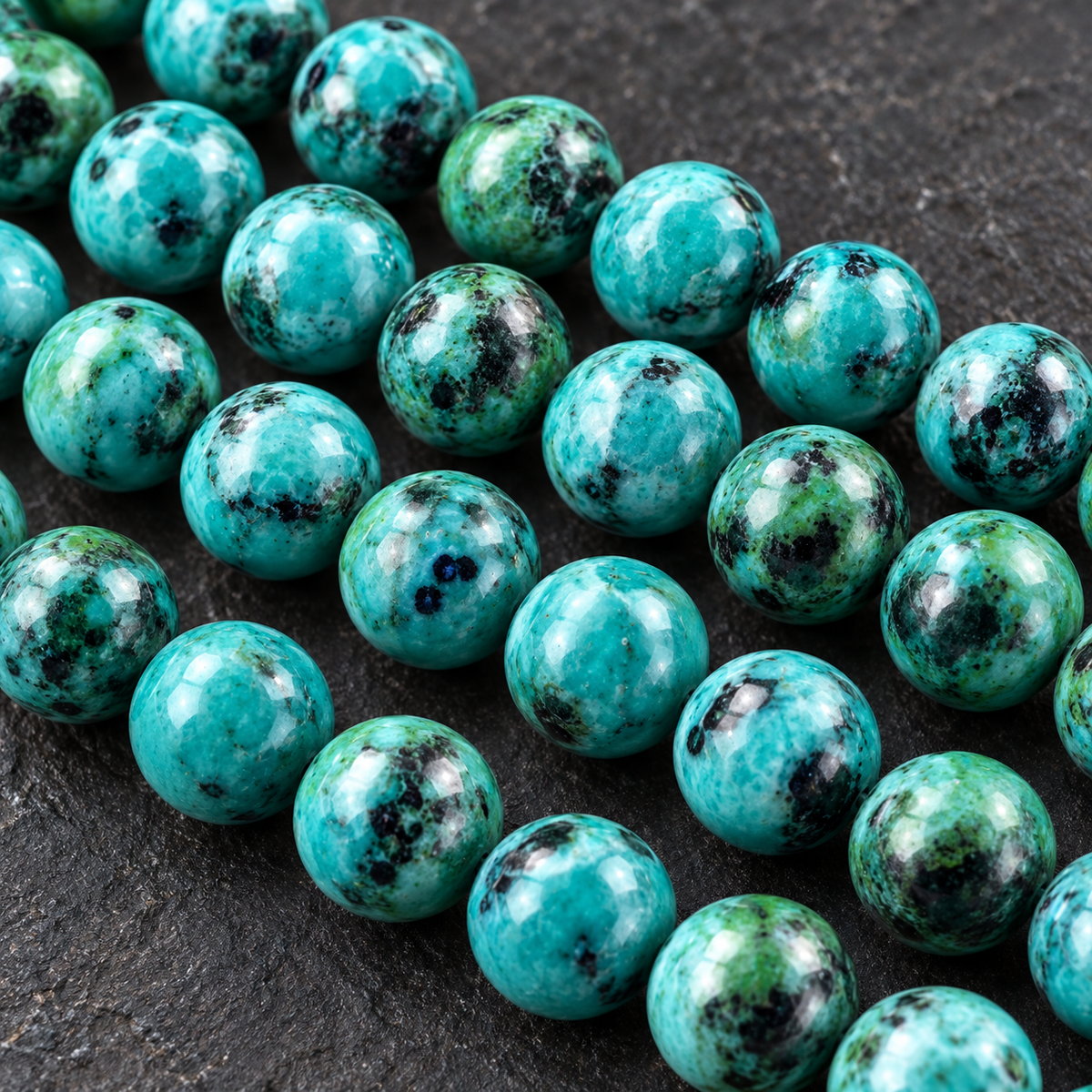 Green Phoenix - dark close-up