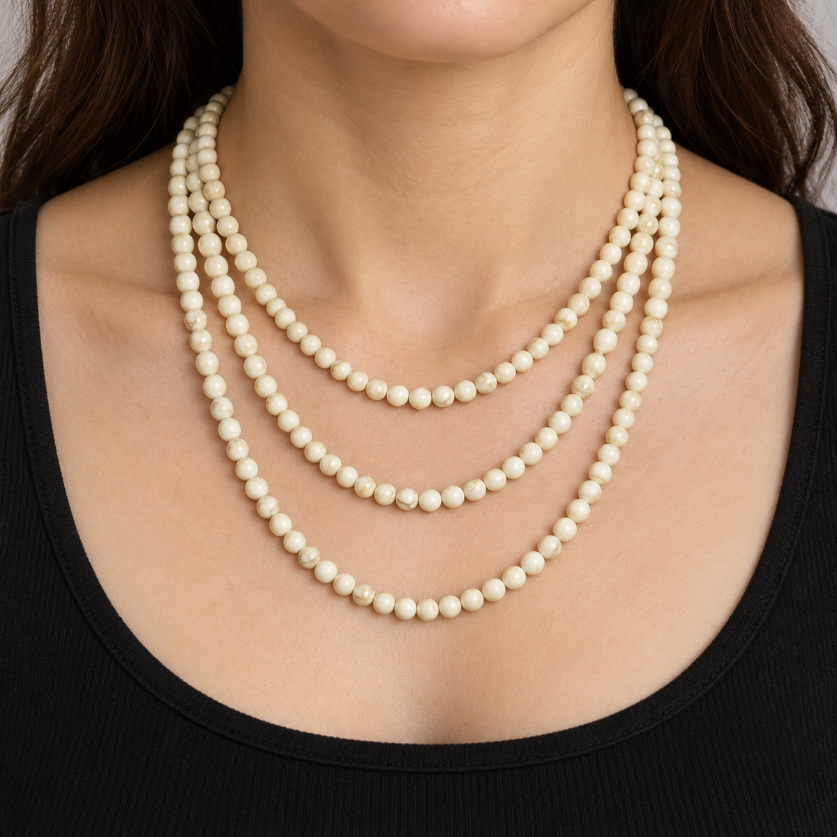 Turquoise - necklace styling example