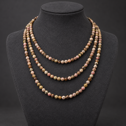 Sesame Jasper - neck display