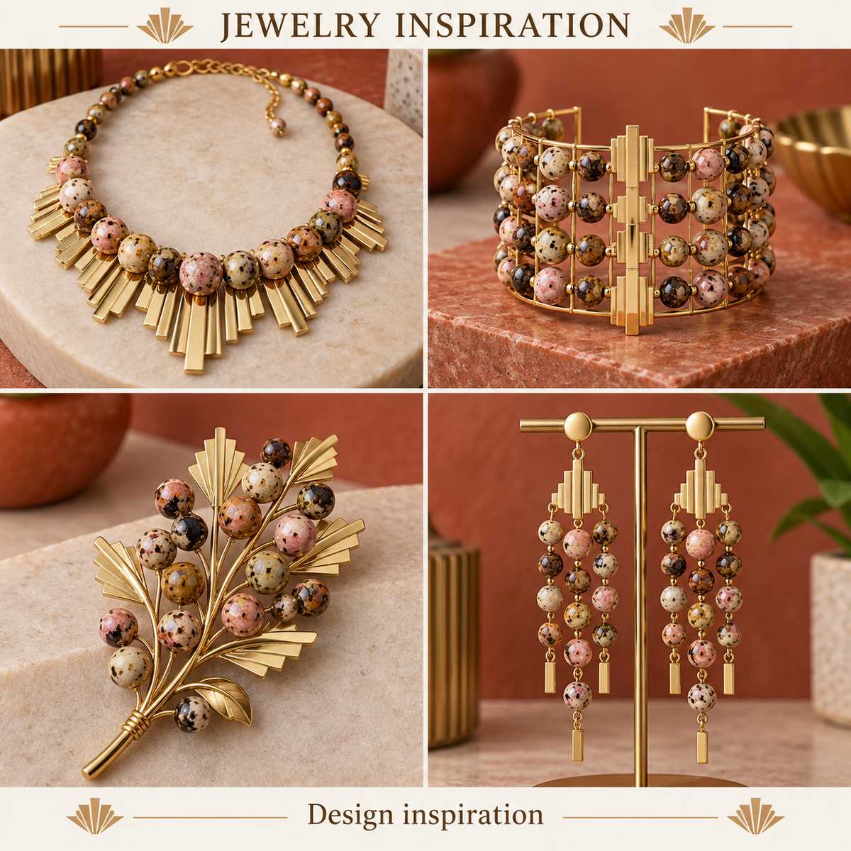 Sesame Jasper - jewelry inspiration