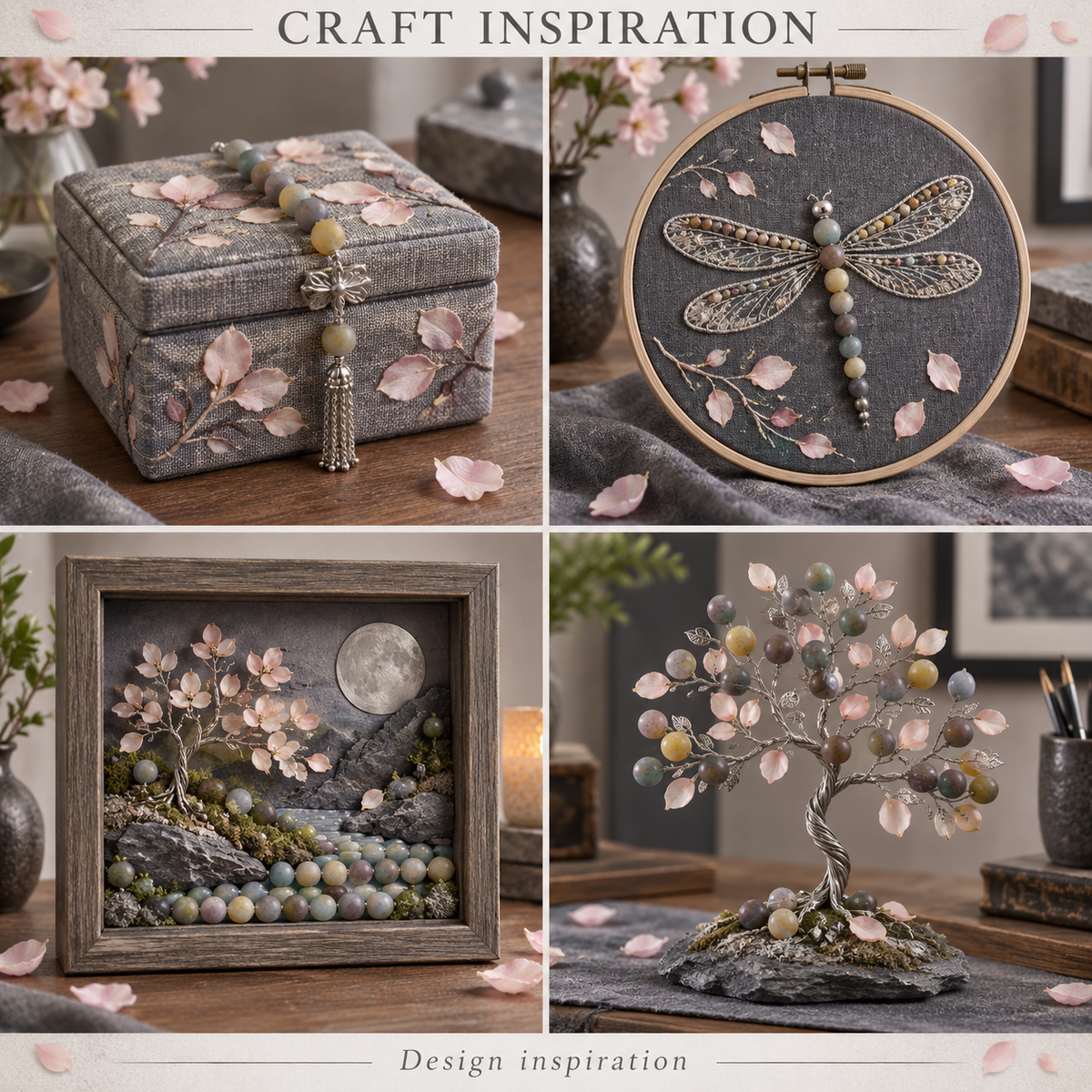 Matte Indian Agate - craft inspiration