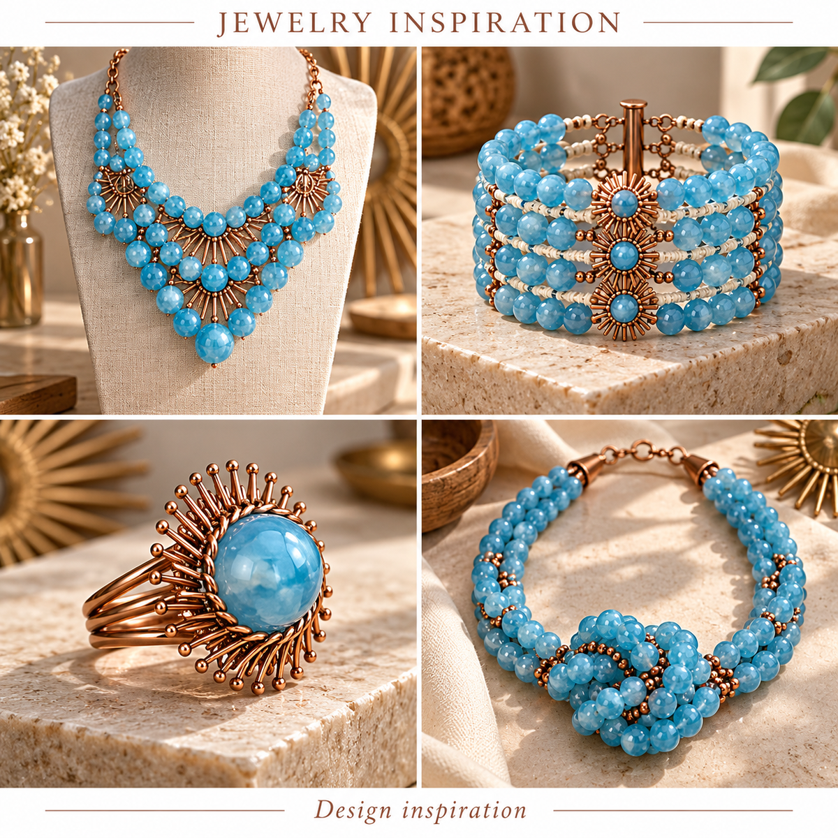 Blue Dead Agate - jewelry inspiration