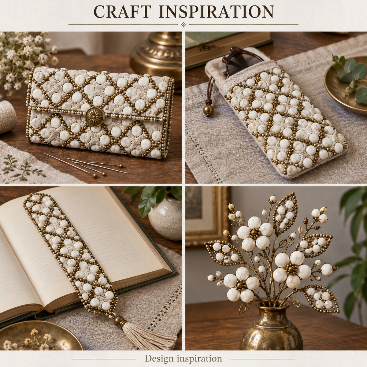Howlite - craft inspiration