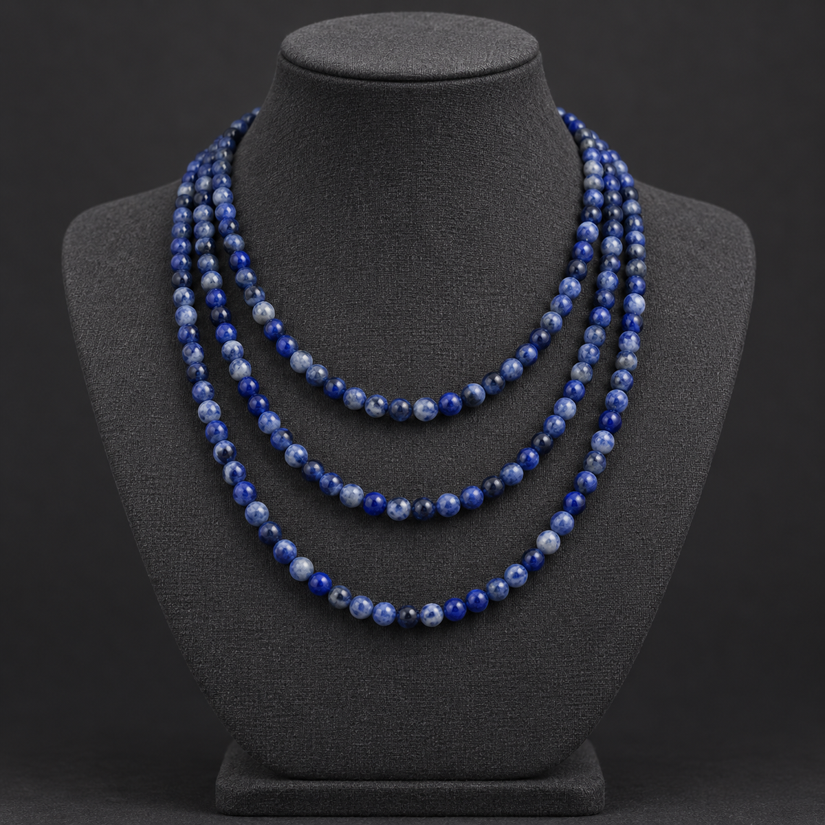 Sodalite - neck display