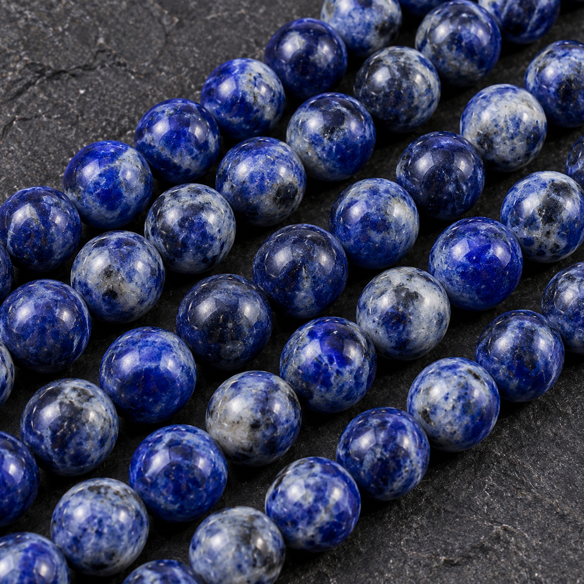 Sodalite - dark close-up