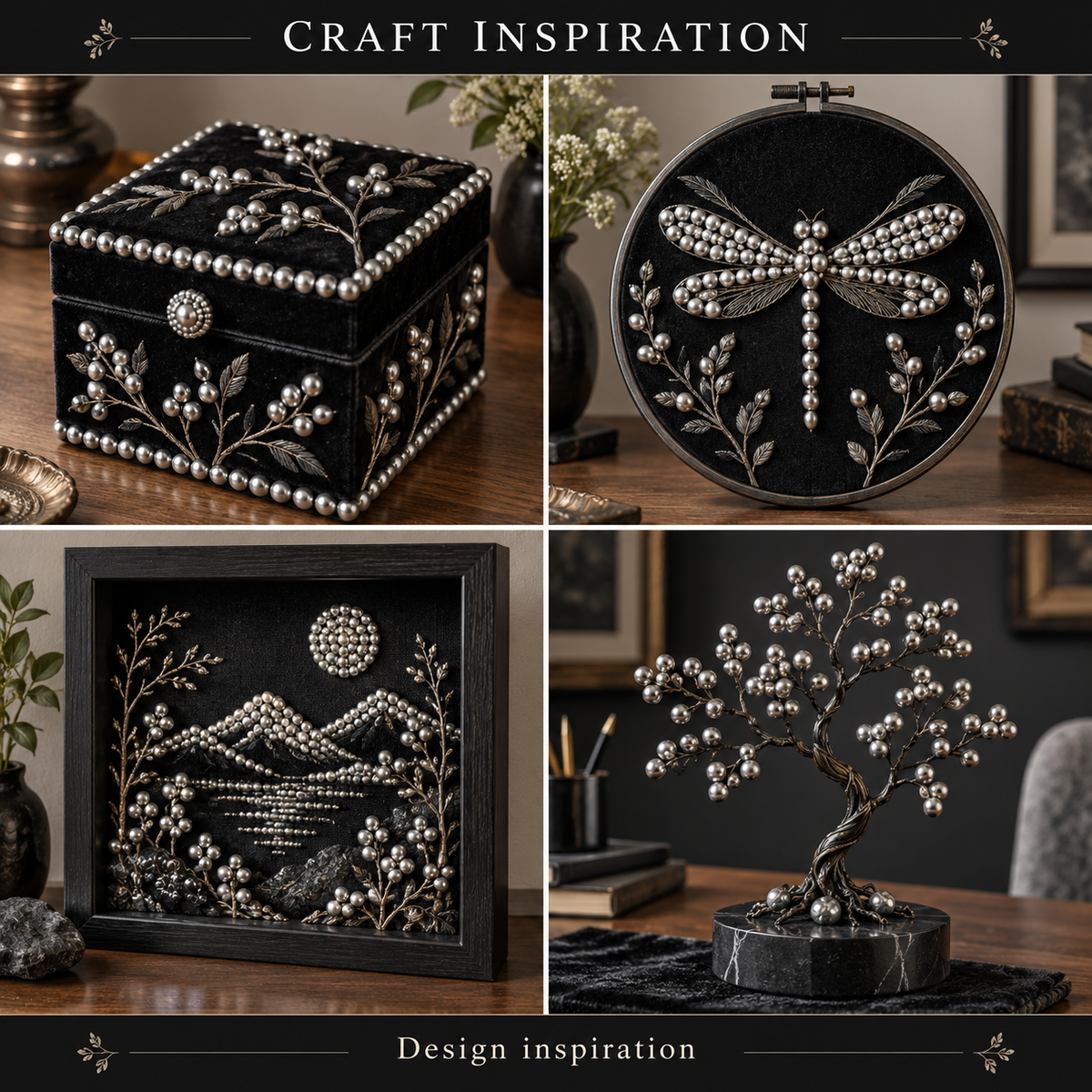 Hematite Round - craft inspiration