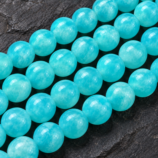 Turquoise Dead Agate - dark close-up