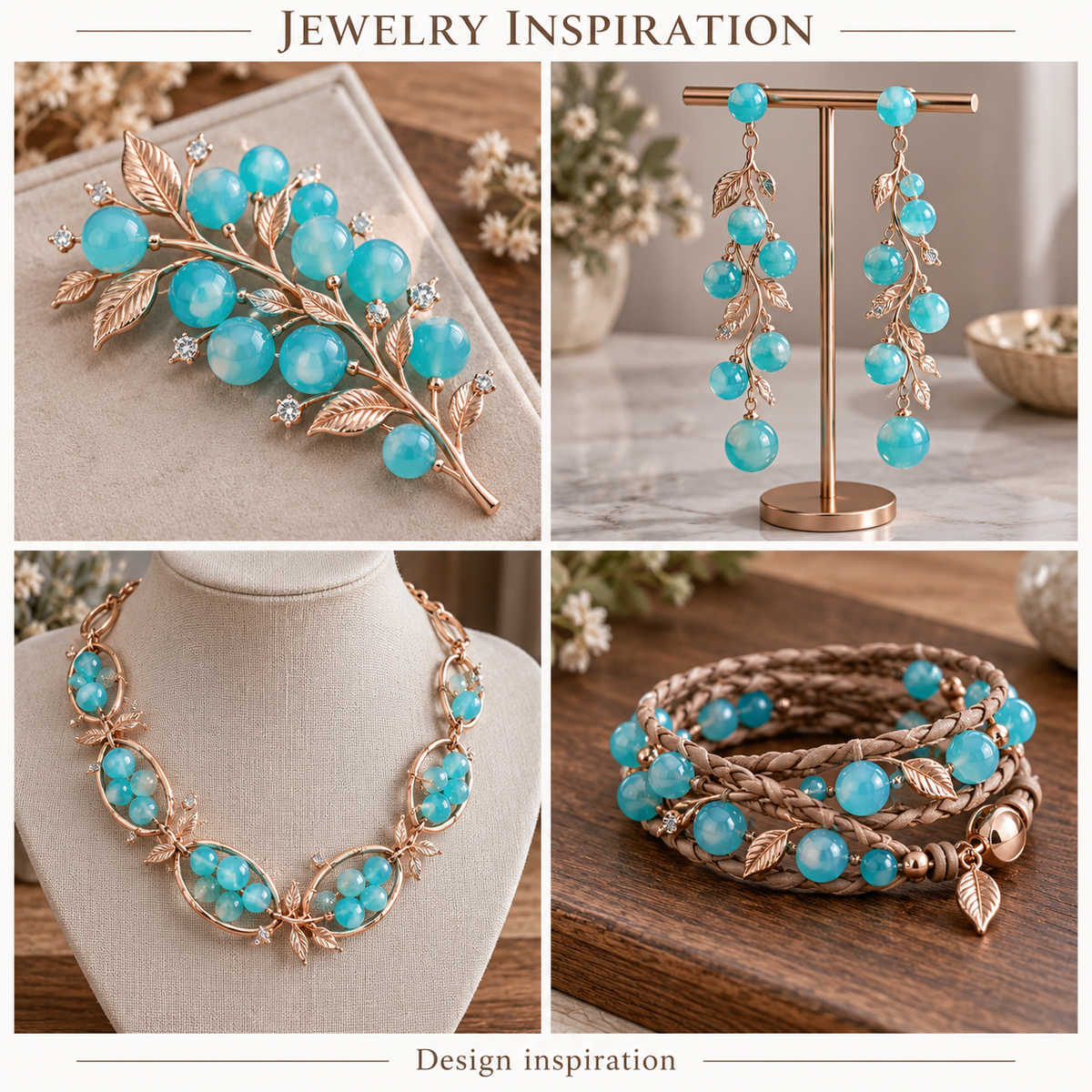 Turquoise Dead Agate - jewelry inspiration