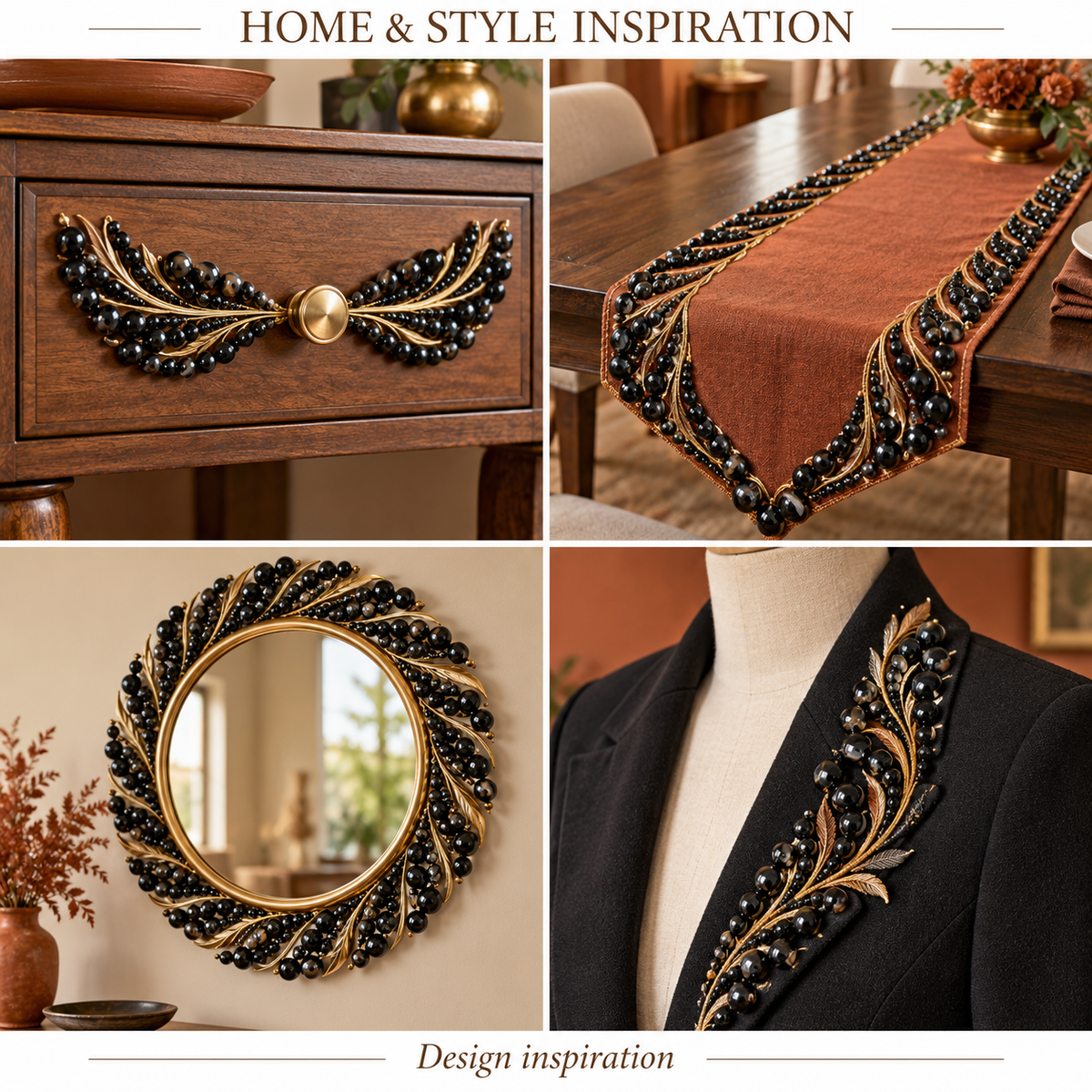 Black Agate - home and accessory inspiration