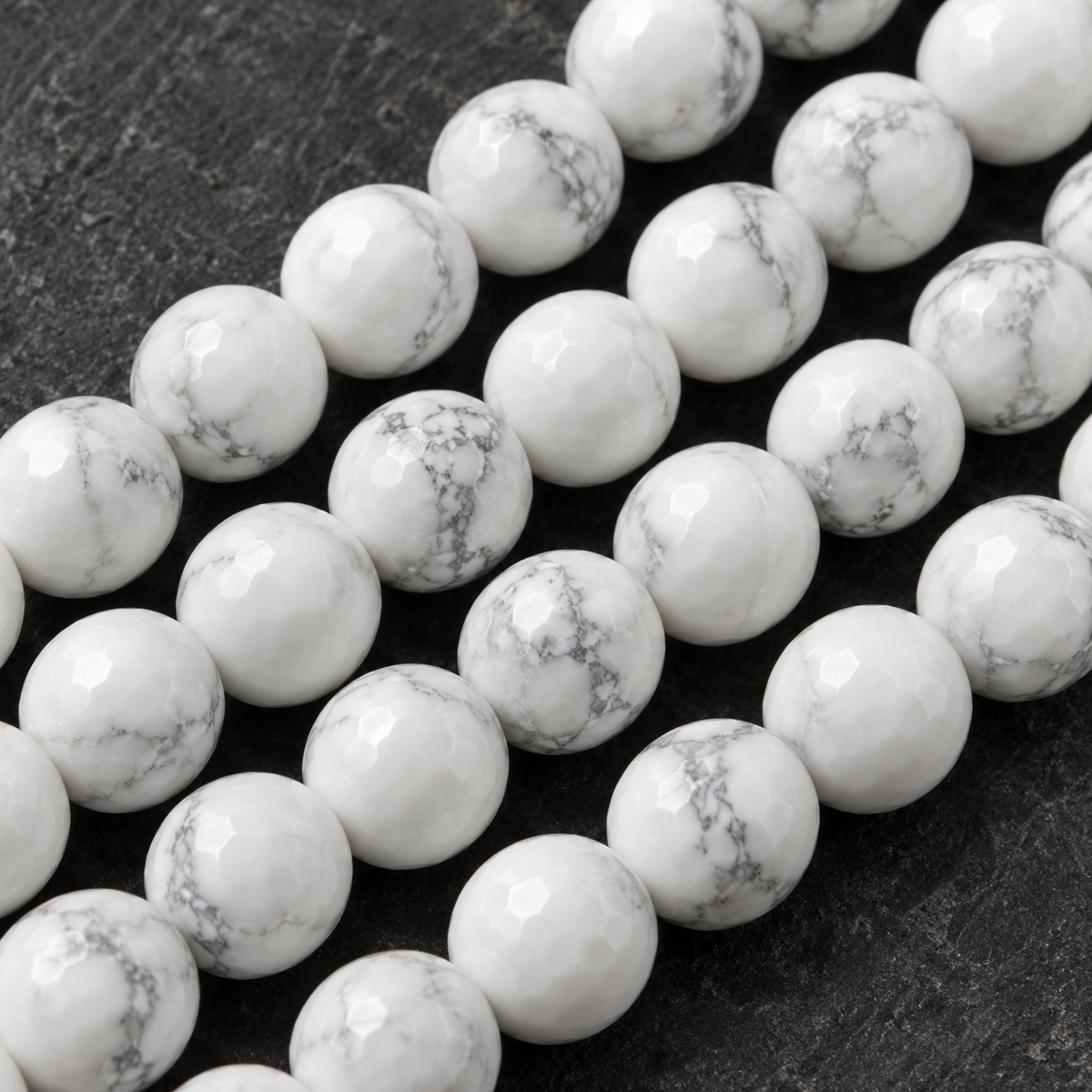 White Malachite - dark close-up