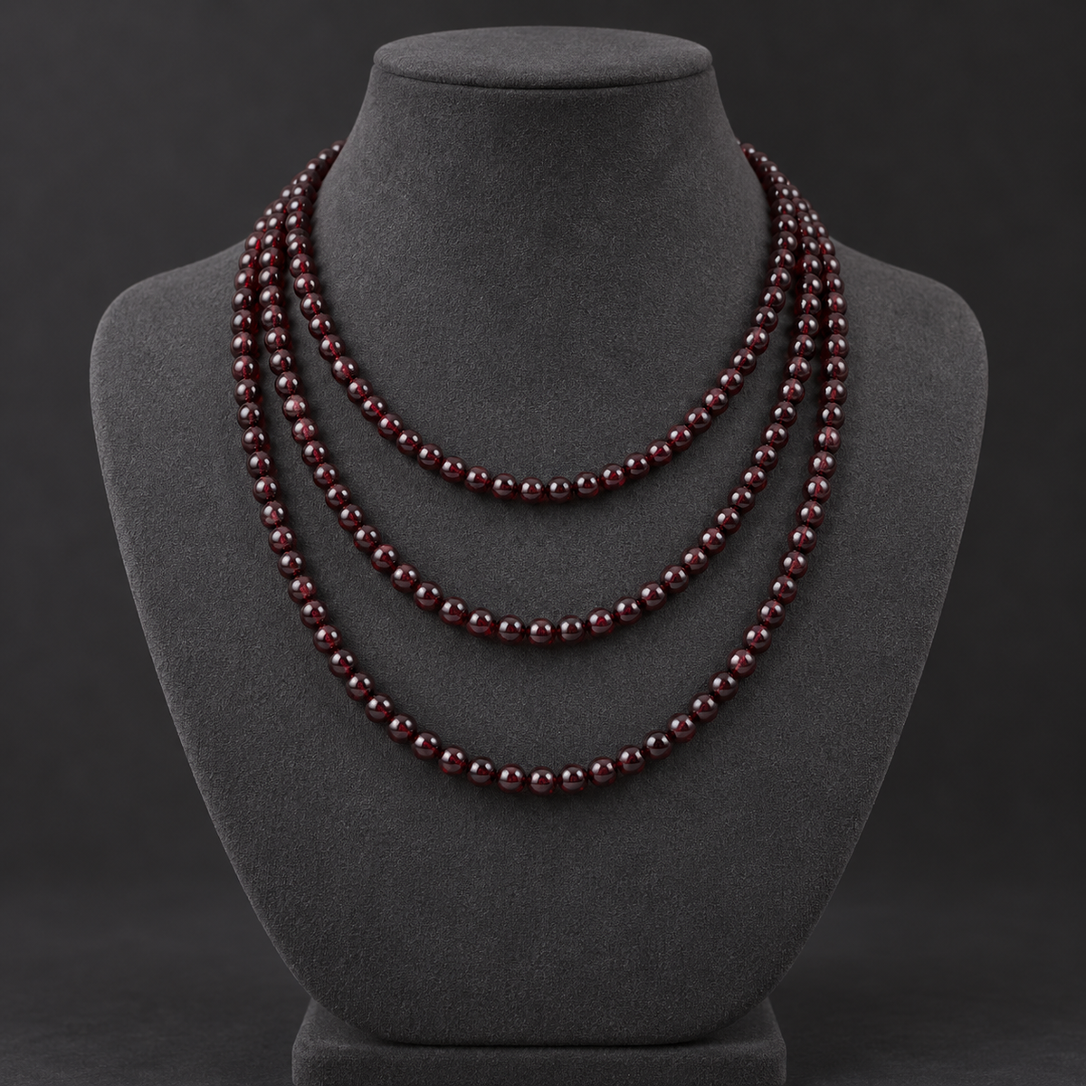 Dark Garnet - neck display