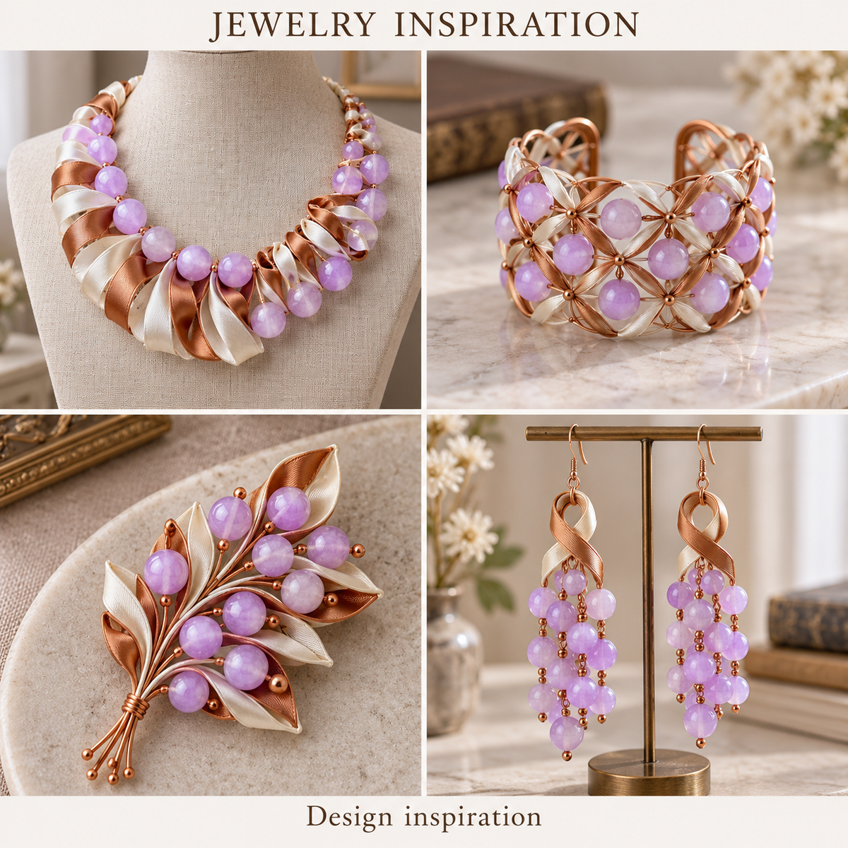Purple Kunzite - jewelry inspiration