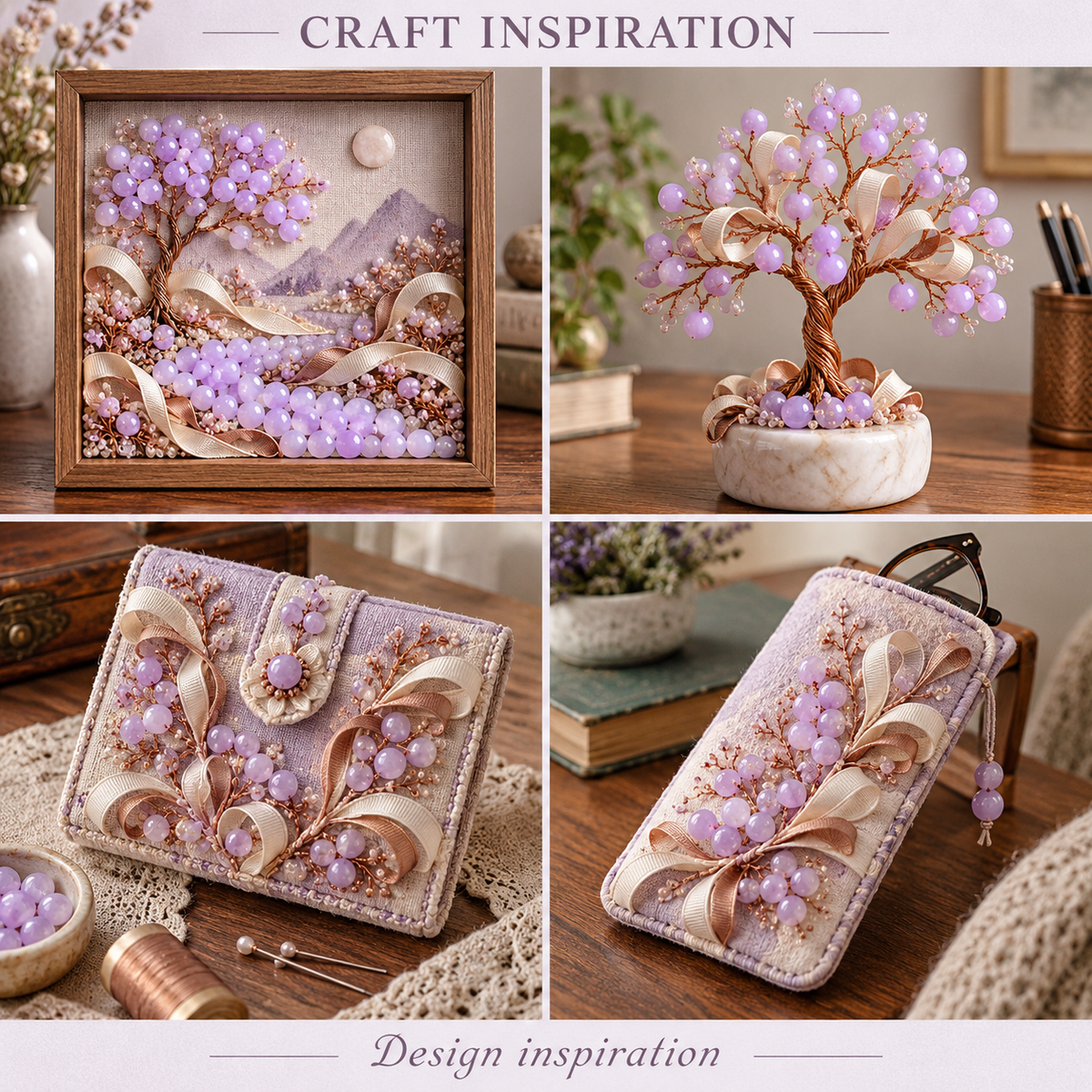 Purple Kunzite - craft inspiration
