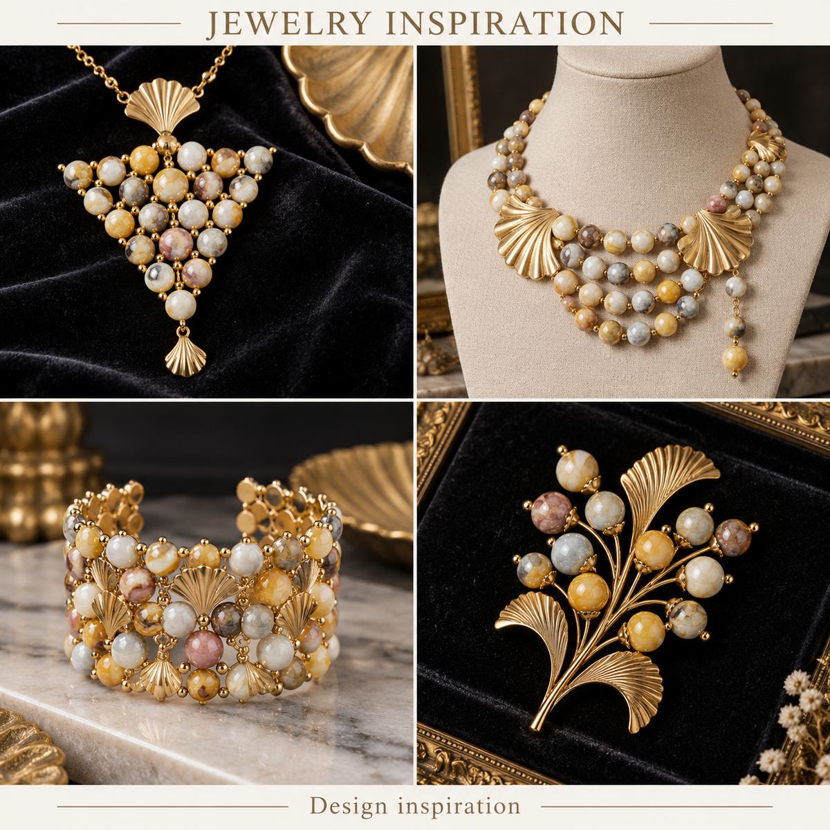 Crazy Agate - jewelry inspiration