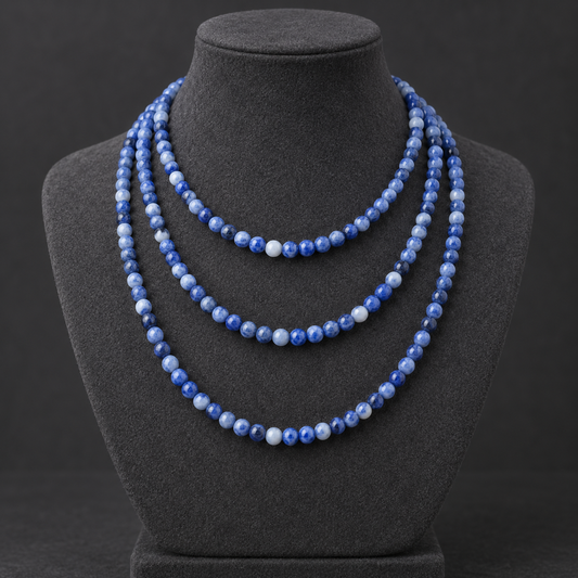 Sodalite - neck display