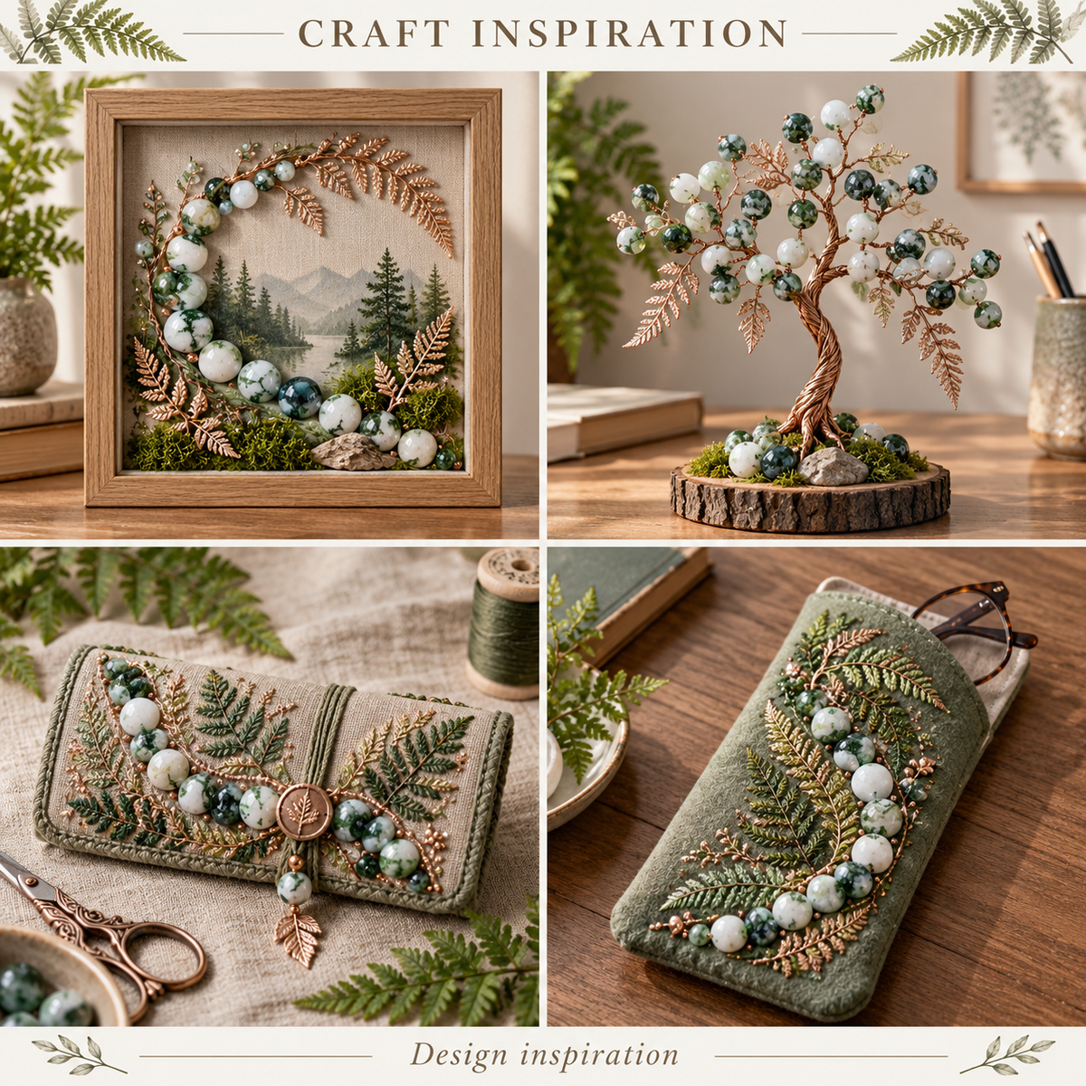 Moss Agate - craft inspiration