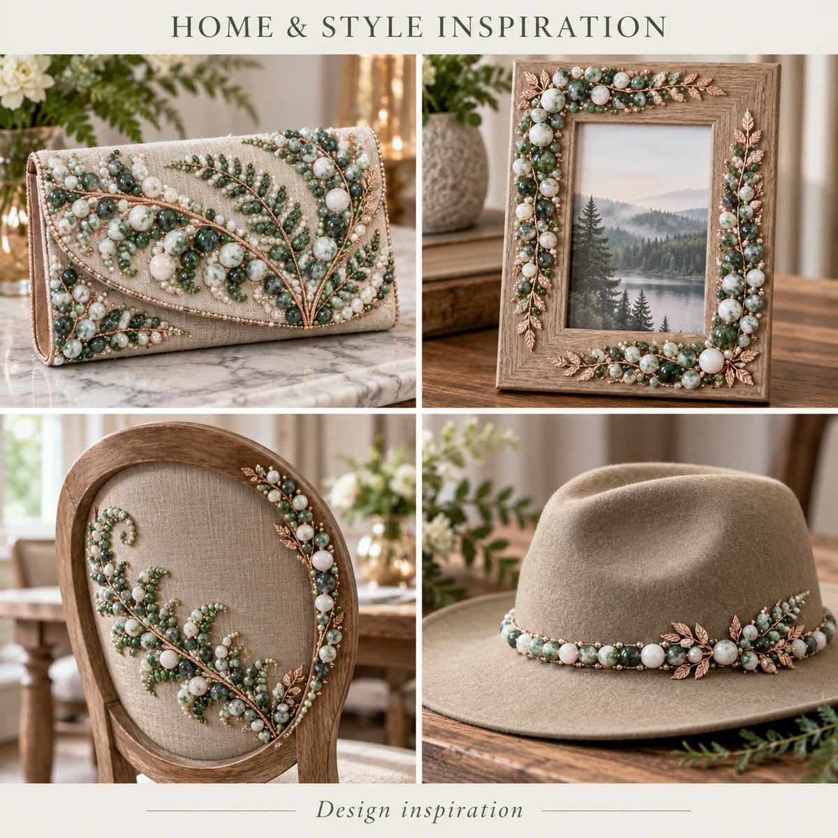 Moss Agate - home and accessory inspiration