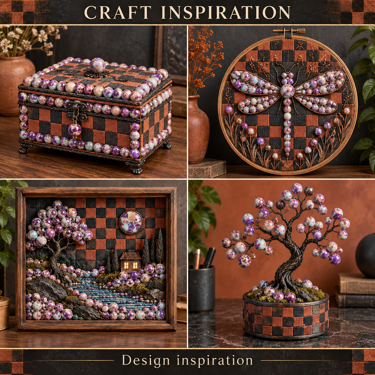 Purple Jasper - craft inspiration