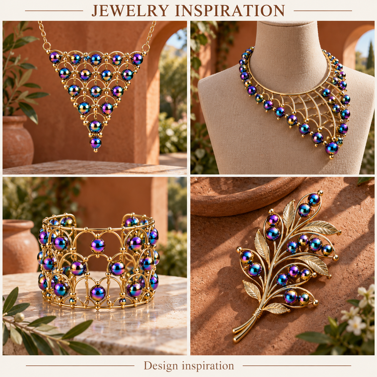 Hematite - jewelry inspiration