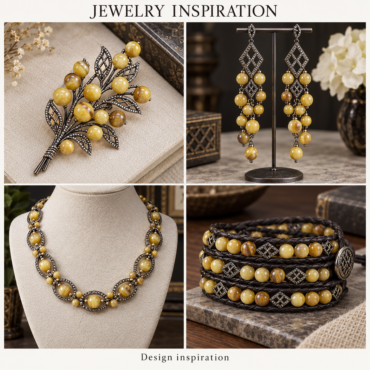 Gold Tiger Eye - jewelry inspiration