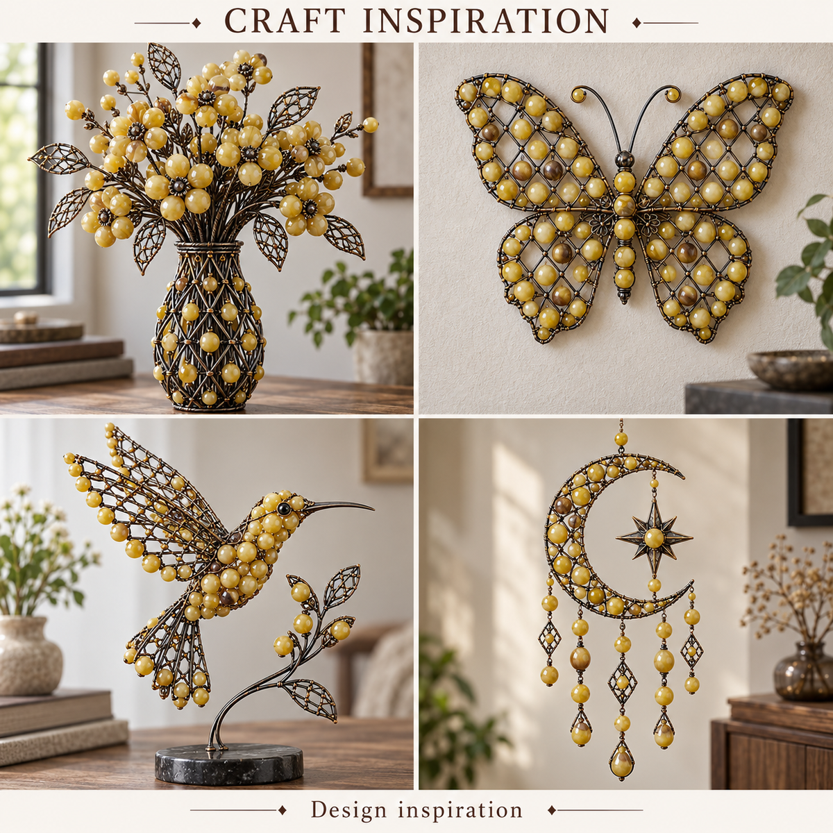 Gold Tiger Eye - craft inspiration