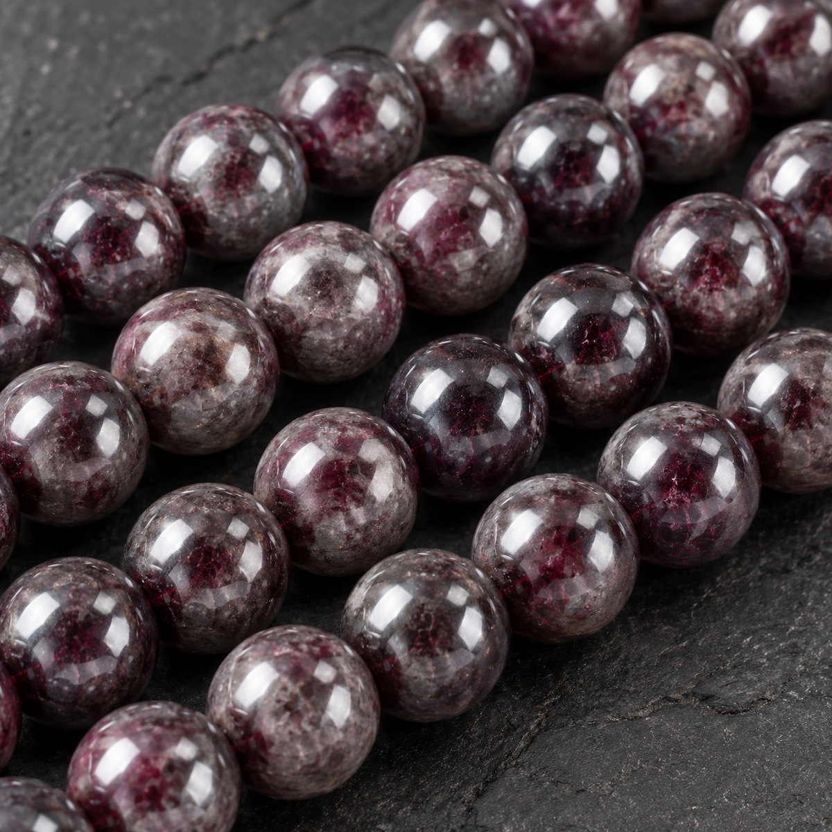 Dark Garnet - dark close-up