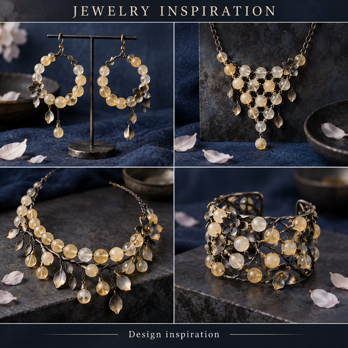 Citrine Quartz - jewelry inspiration