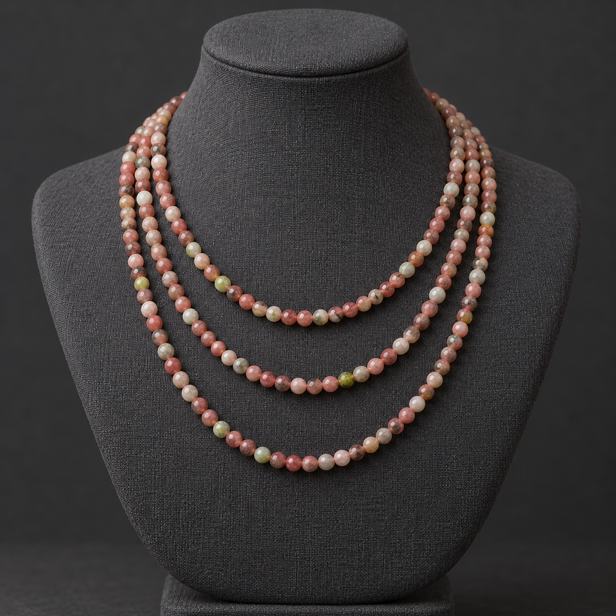 Rhodonite - neck display
