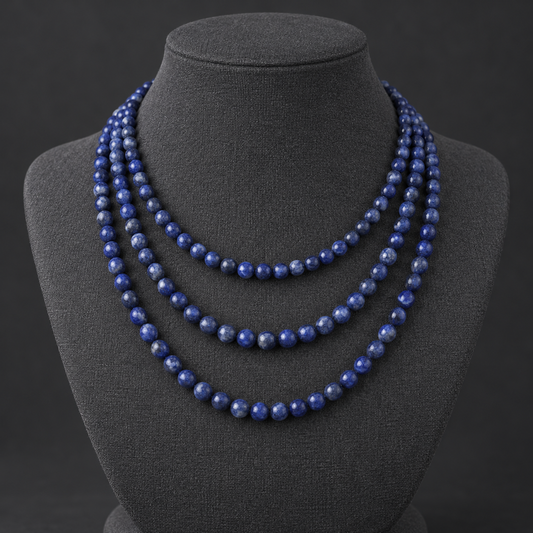 Lapis Lazuli - neck display