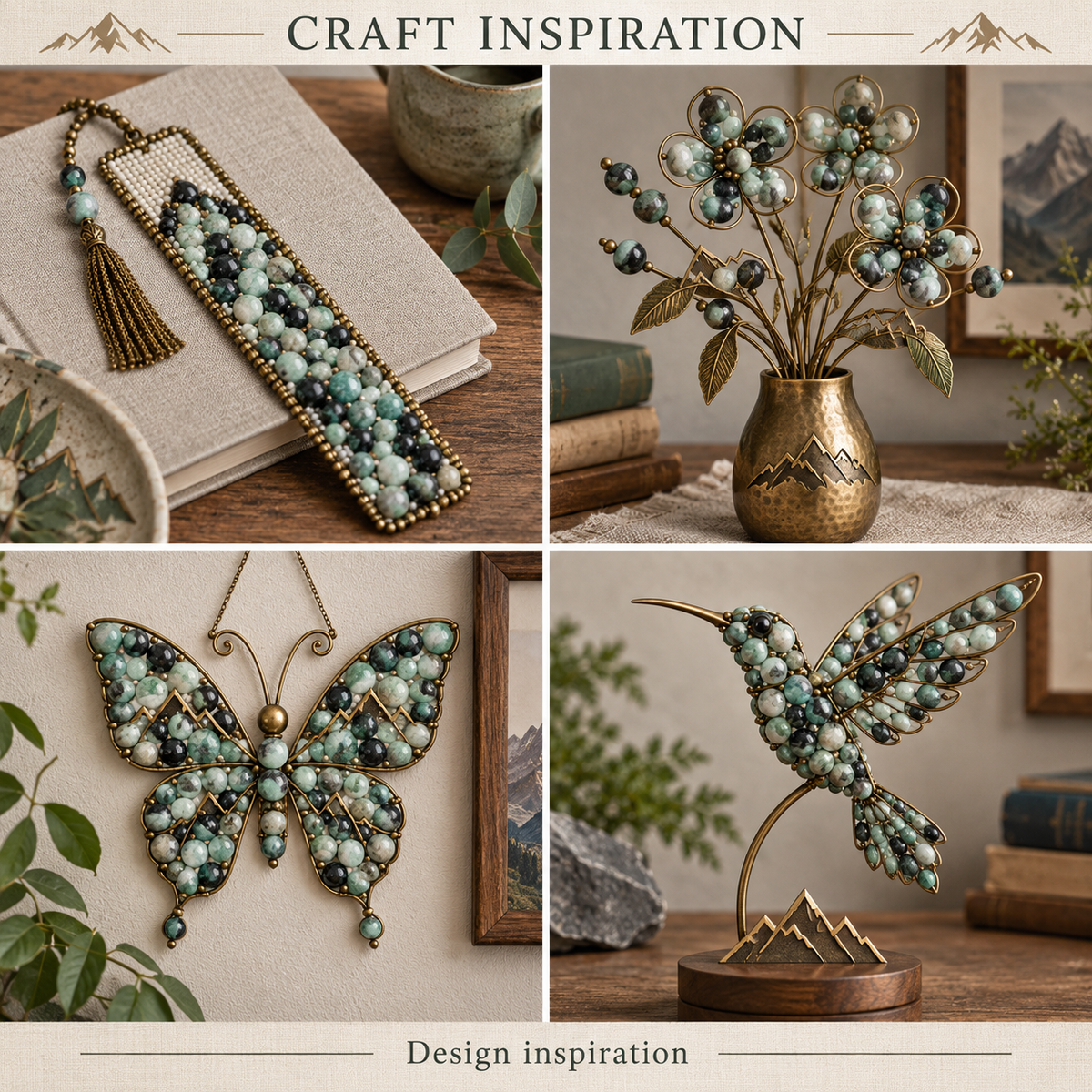 Green Crazy Agate - craft inspiration