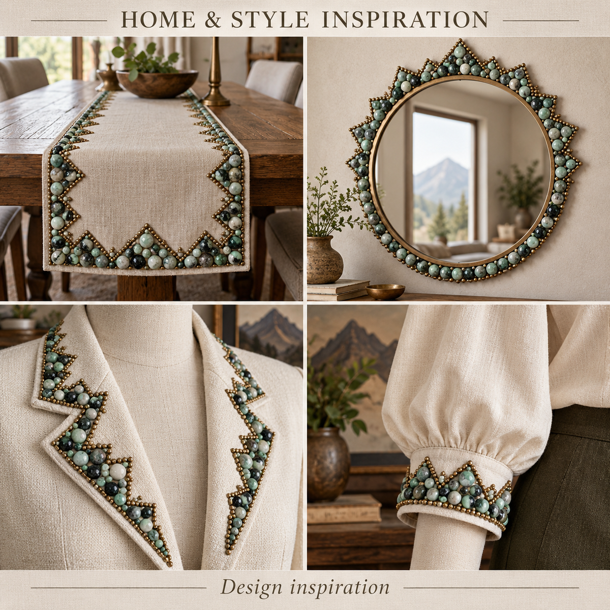 Green Crazy Agate - home and accessory inspiration