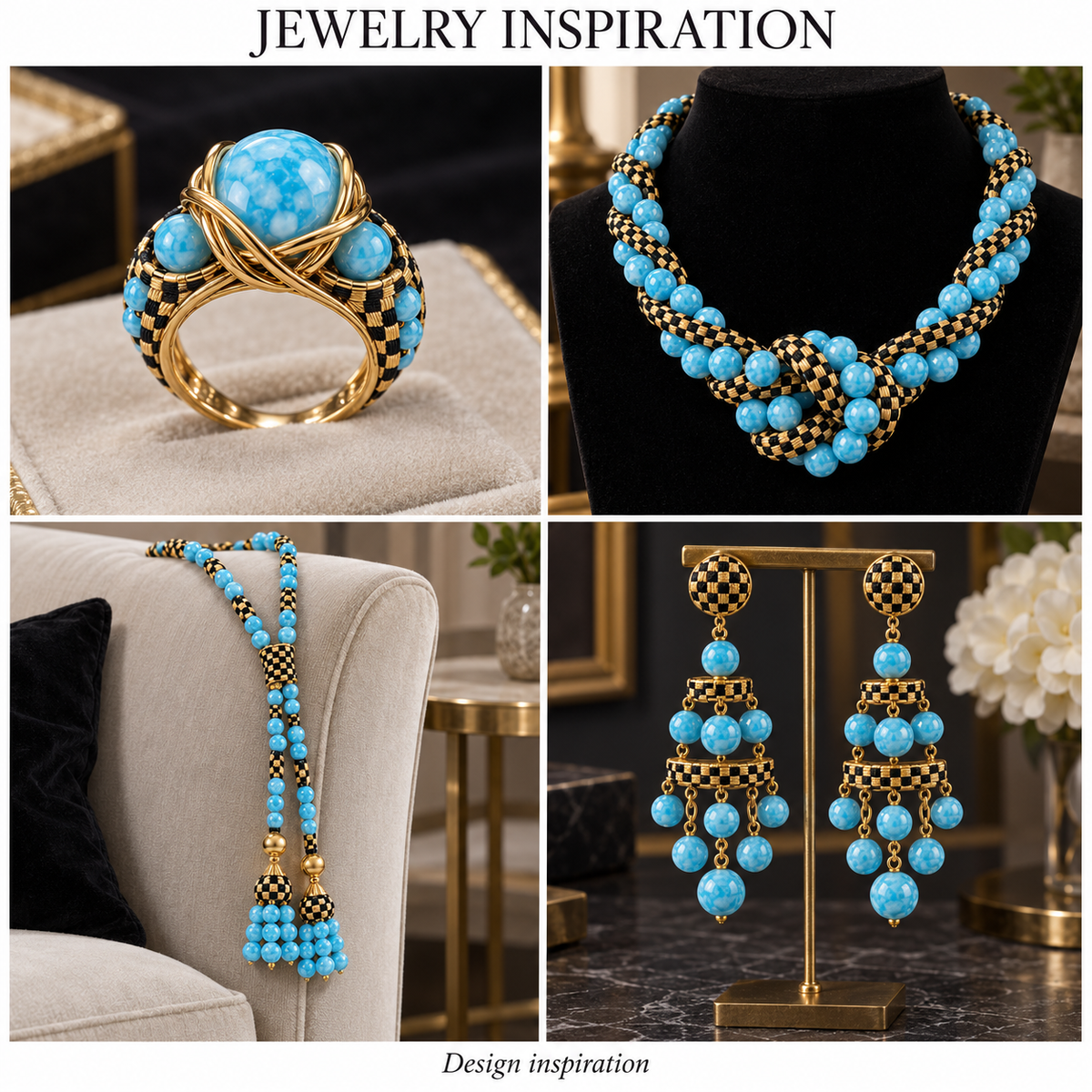 Blue Shoushan Jasper - jewelry inspiration