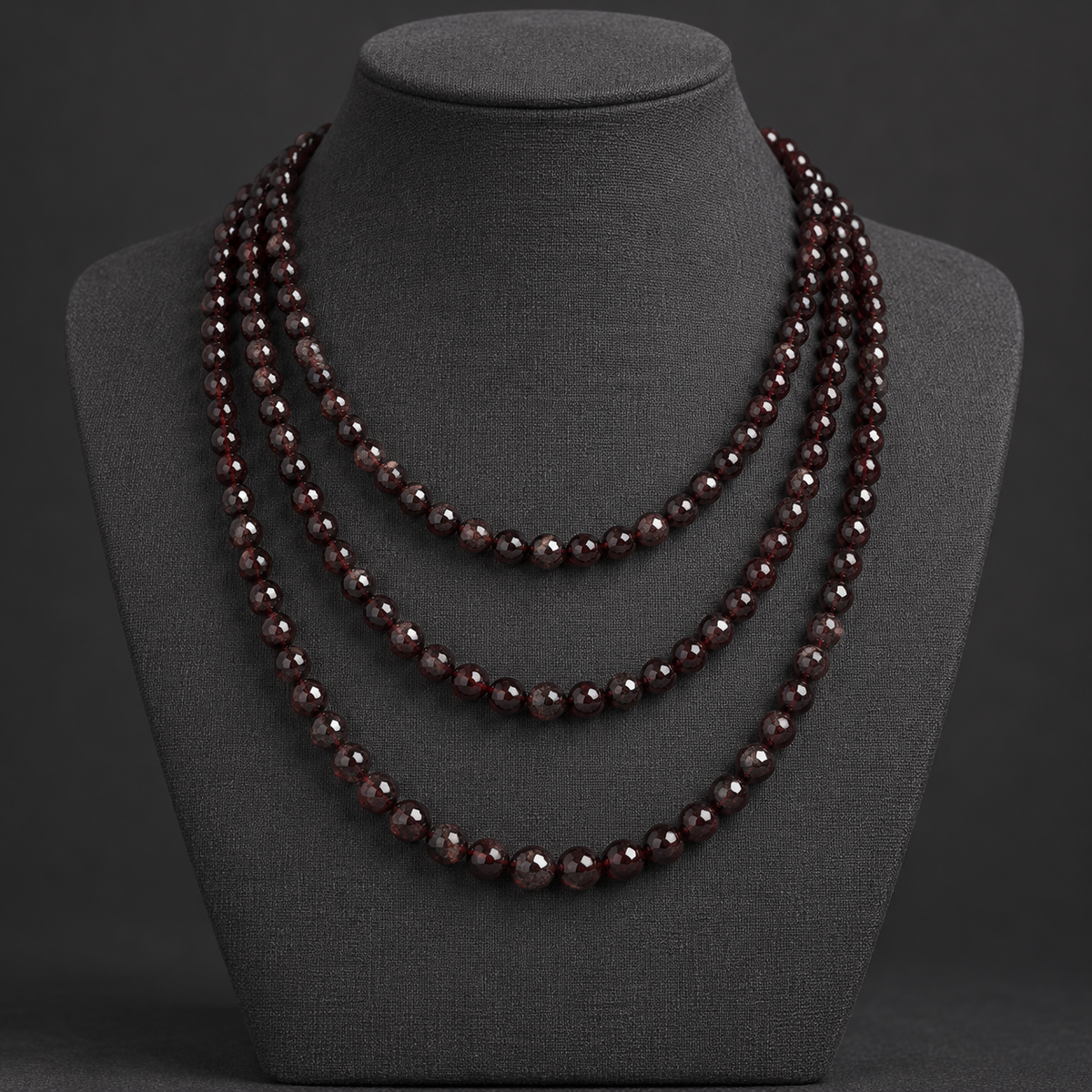 Garnet - neck display