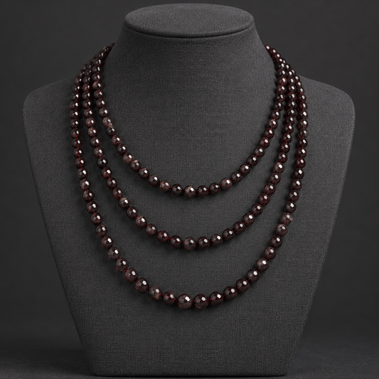 Garnet - neck display