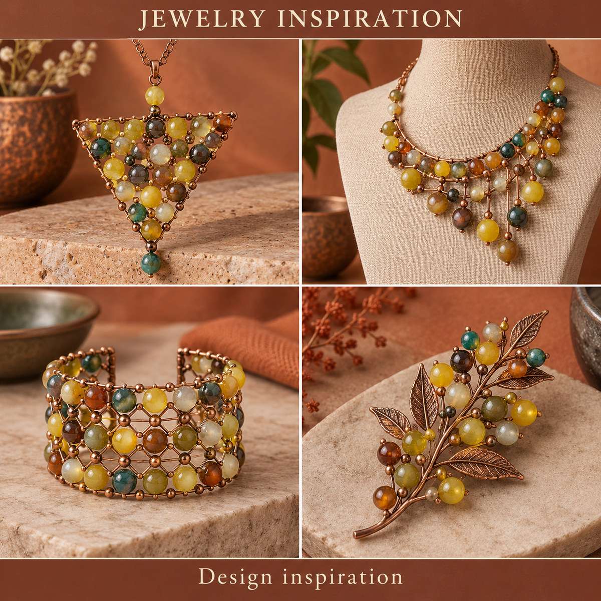 Madagascar Agate - jewelry inspiration