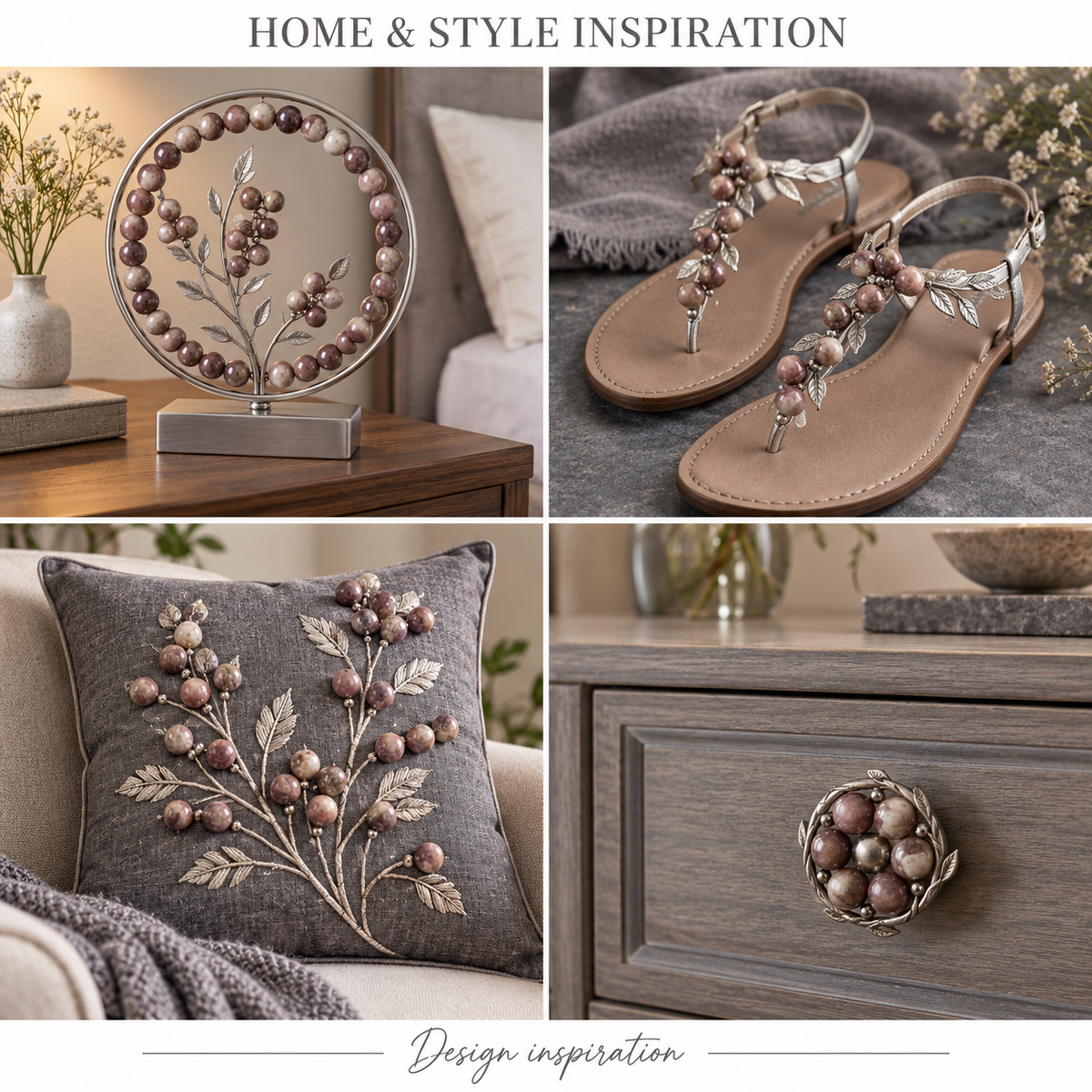 Brown Jasper - home and accessory inspiration