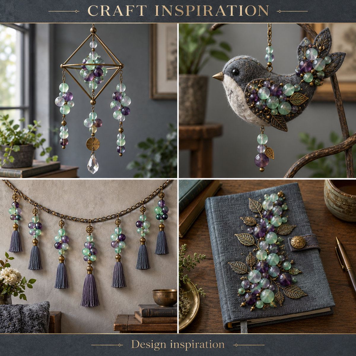 Rainbow Fluorite - craft inspiration