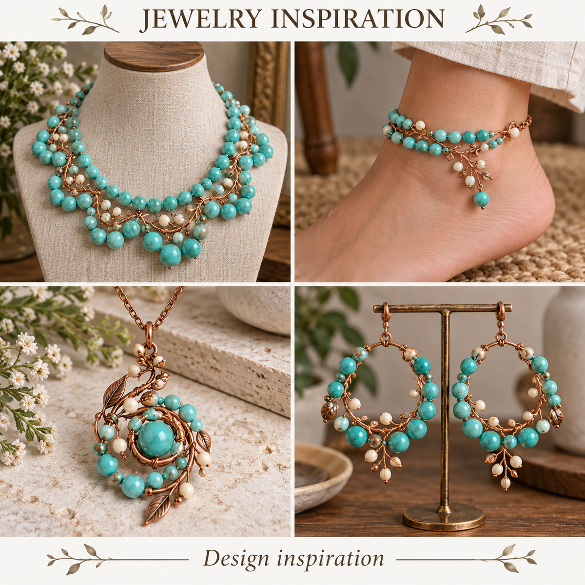 Synthetic Green Turquoise - jewelry inspiration