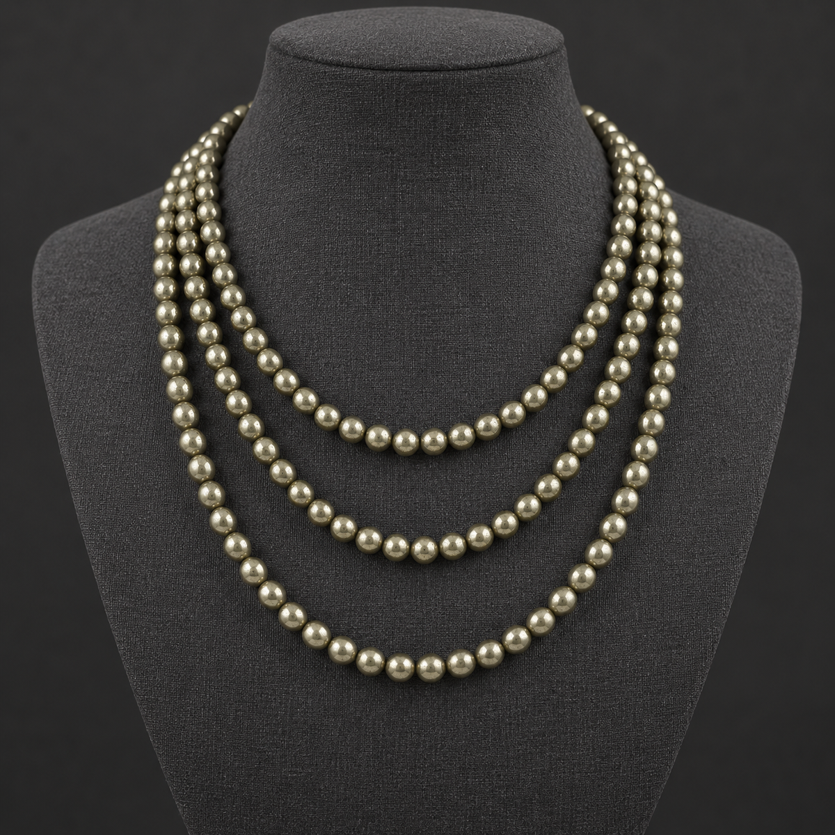 Pyrite - neck display