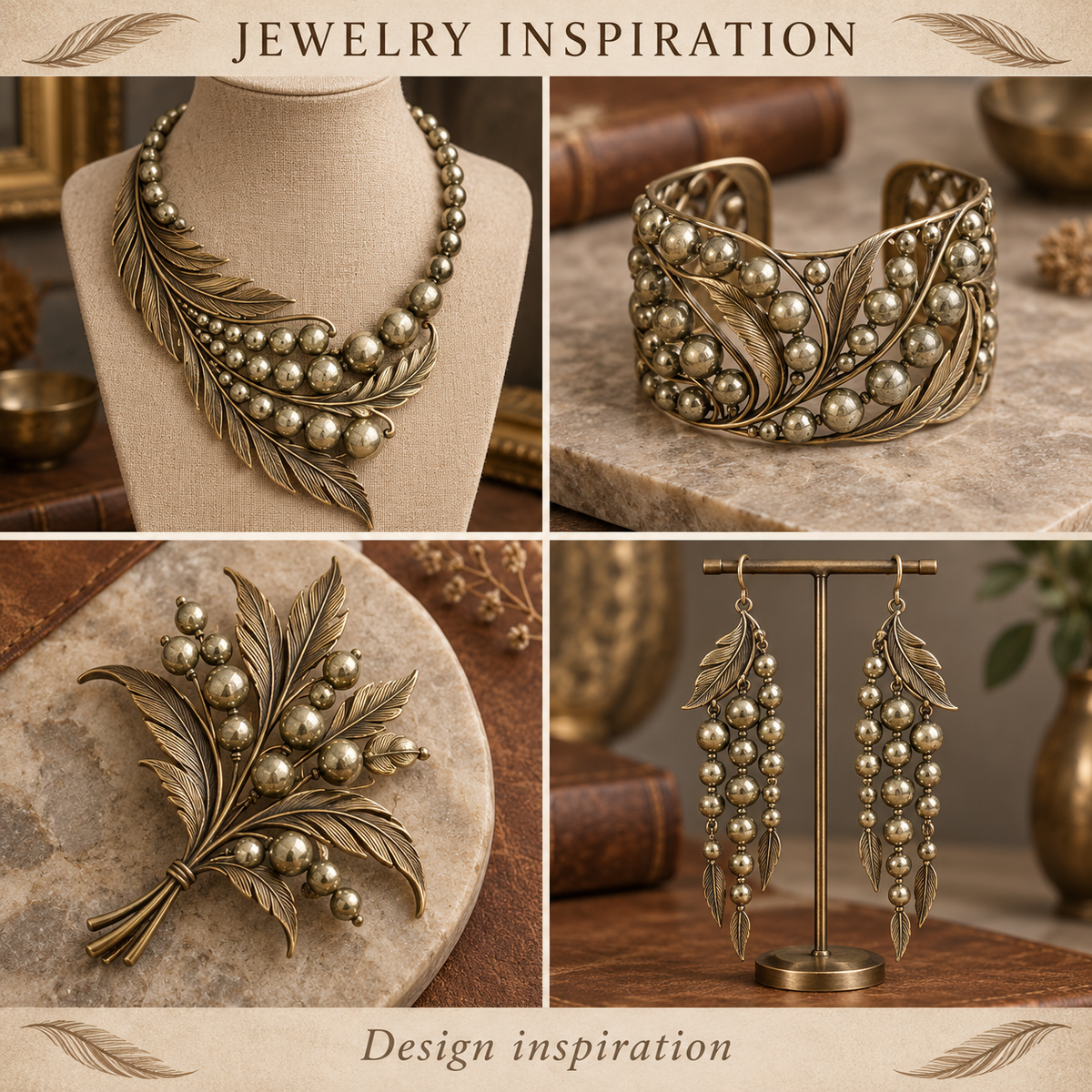 Pyrite - jewelry inspiration