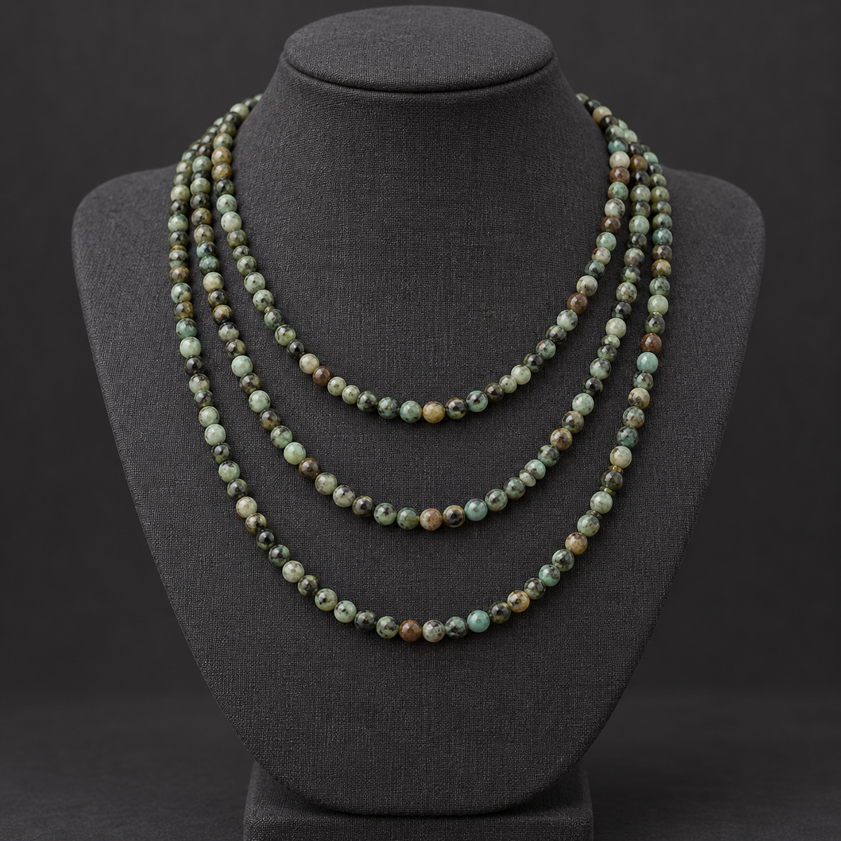 African Turquoise - neck display