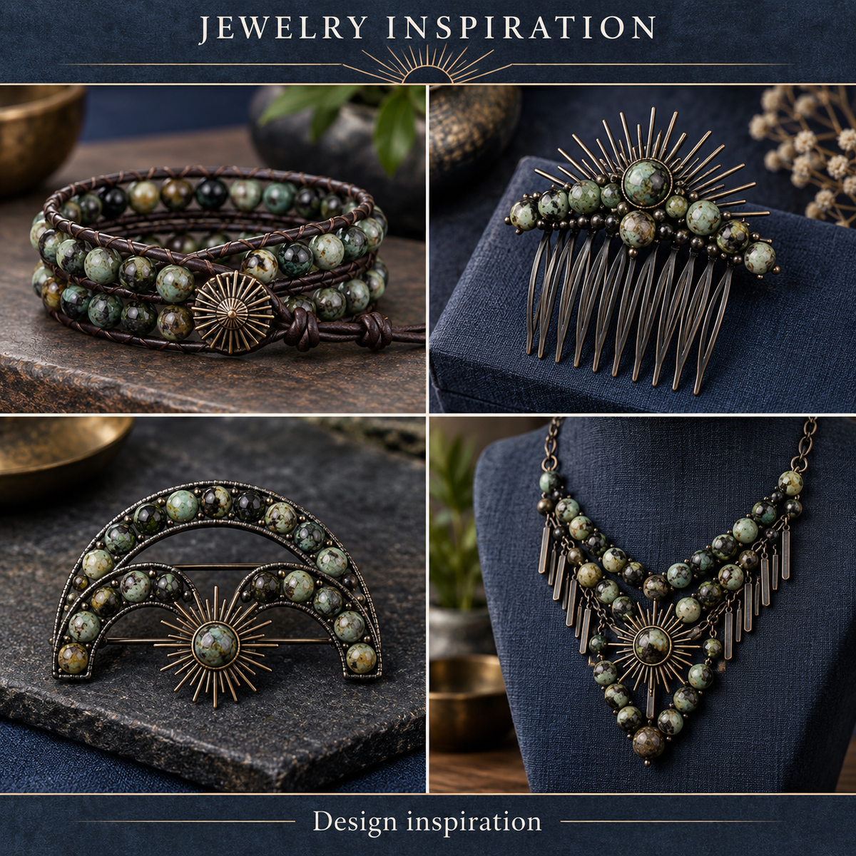 African Turquoise - jewelry inspiration