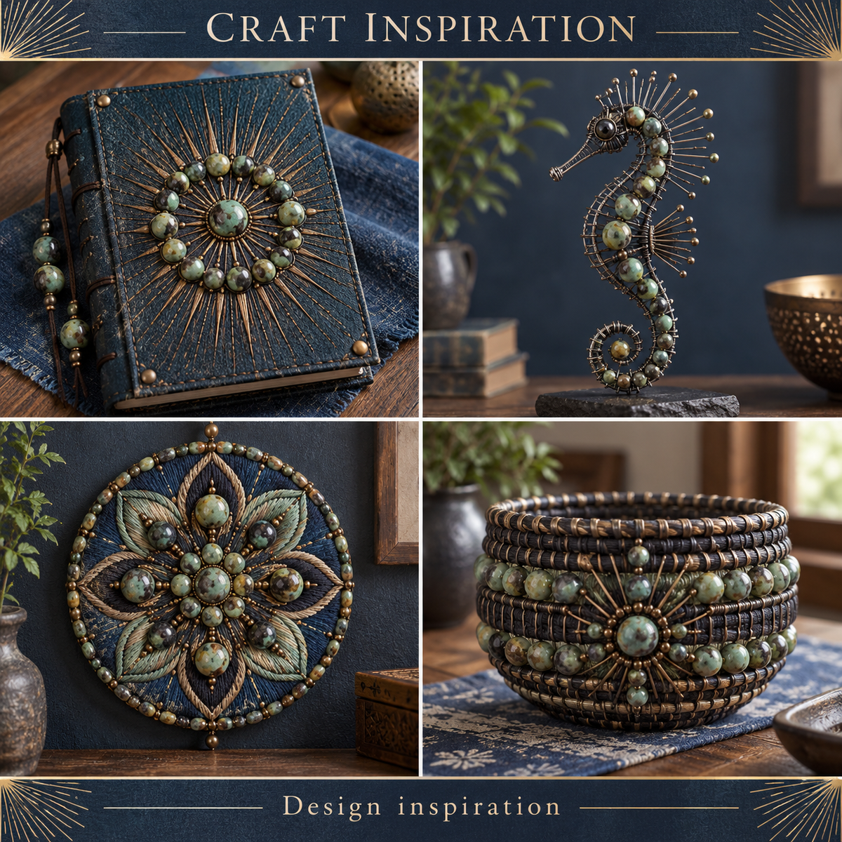African Turquoise - craft inspiration