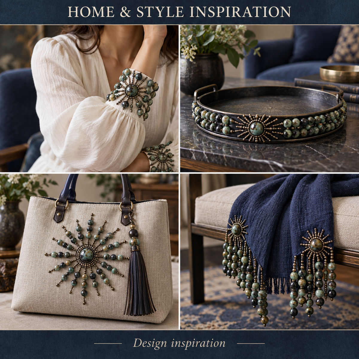 African Turquoise - home and accessory inspiration